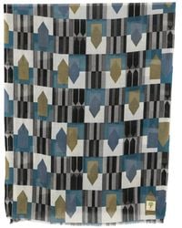 Baobab - Geometric-Print Fringed Scarf - Lyst
