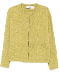LNA - Cardigan Mit Tasche - Lyst