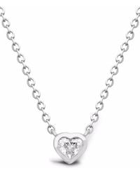 Pragnell - Collar Sundance en oro blanco de 18 ct con diamante - Lyst