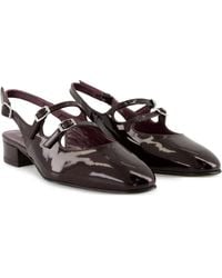 CAREL PARIS - 25mm Peche Buckle-detail Patent-leather Pumps - Lyst