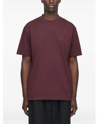 Y-3 - Logo-Print Short-Sleeve T-Shirt - Lyst