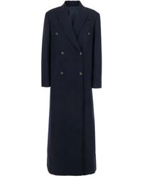 Brunello Cucinelli - ロング ダブルコート - Lyst