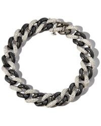 SHAY - 18K Curb-Chain Diamond Bracelet - Lyst