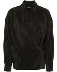 Lemaire - Camisa con cuello recto - Lyst
