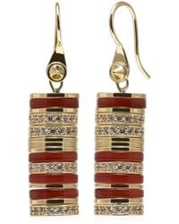 Eddie Borgo - Lenox Pavé Drop Earrings - Lyst