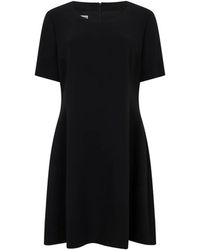 Moschino - Short-Sleeve Flared Mini Dress - Lyst