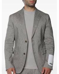 DRYKORN - Yames Blazer Met Enkele Rij Knopen En Gekerfde Revers - Lyst