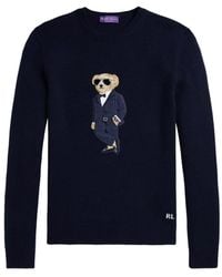 Ralph Lauren - Pull Polo Bear En Cachemire - Lyst