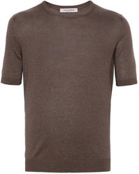 Fileria - Maglione A Maniche Corte - Lyst