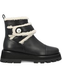 Jimmy Choo - Laarzen Met Lammy Afwerking - Lyst