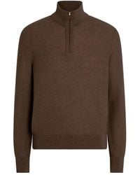ZEGNA - ハーフジップ カシミアセーター - Lyst