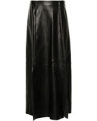 Aeron - Chateau leather maxi skirt - Lyst