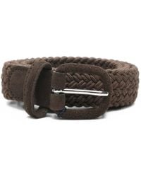 Anderson's - Woven Wool Belt - Lyst
