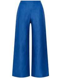 Maliparmi - Floral-Jacquard Trousers - Lyst