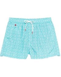 Kiton - Short De Bain Imprimé - Lyst