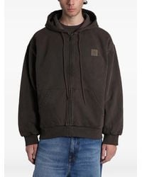 Carhartt - Vista Logo-Patch Zip-Up Hoodie - Lyst