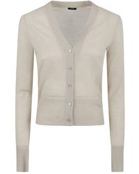 JOSEPH - Buttoned Cardigan - Lyst