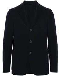 Peserico - Single-Breasted Cotton Blazer - Lyst