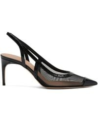 Malone Souliers - Mesh Aubrey Slingback Pumps 70 - Lyst