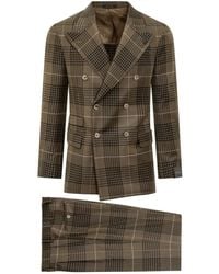 Gabriele Pasini - Traje a cuadros con doble botonadura - Lyst