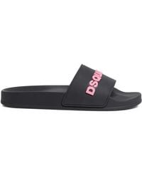 DSquared² - Sandalias con logo estampado - Lyst