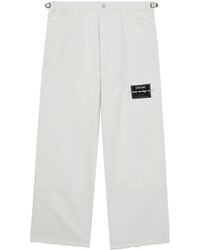Izzue - Pantalones anchos con parche del logo - Lyst