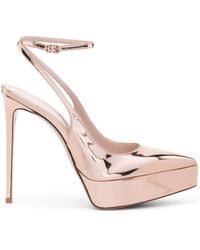 Le Silla - Uma 140Mm Slingback Pumps - Lyst