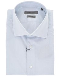 Corneliani - Striped French-Collar Shirt - Lyst