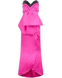 Moschino - Stud-Embellished Maxi Dress - Lyst