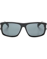 Saint Laurent - Sl 689 Rectangle-frame Sunglasses - Lyst