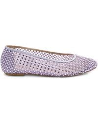 Genny - Ballerines À Ornements En Cristal - Lyst