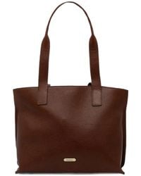 Barbour - Alder Large Leather Tote Bag - Lyst
