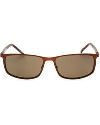 Chesterfield - Lunettes De Soleil À Monture Rectangulaire - Lyst