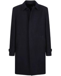 Lardini - Wool Button-Cuff Coat - Lyst