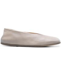 Marsèll - Spatolona Square-toe Ballerina Shoes - Lyst