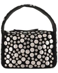 KHAITE - Kleine Tas Met Handgreep En Studs - Lyst