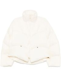 JNBY - Cropped Puffer Jacket - Lyst