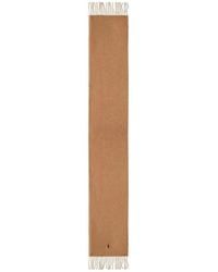 Polo Ralph Lauren - Sciarpa Con Frange E Logo - Lyst