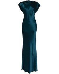 Michelle Mason - Backless Silk Gown - Lyst