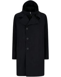 Herno - フーデッド シングルコート - Lyst