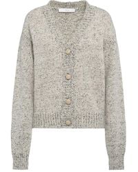 Tela - Speckled-Knit Cardigan - Lyst