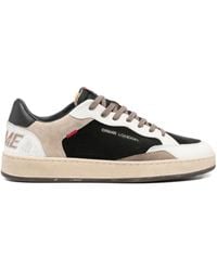 Crime London - Chelsea Panelled Low-top Sneakers - Lyst