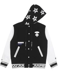 Aape By A Bathing Ape - Moonface Hooded Jacket - Lyst