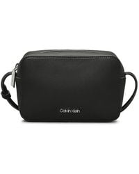 Calvin Klein - Zip Shoulder Bag - Lyst