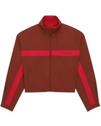 Saint Laurent - Zip Embroidered Jacket - Lyst