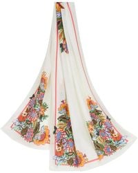 Etro - Sciarpa Con Frange - Lyst