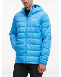 adidas - Giacca Trapuntata Con Cappuccio - Lyst