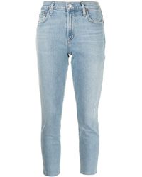 Agolde - Distressed-effect Skinny-fit Jeans - Lyst