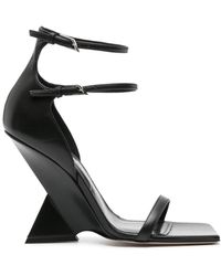 The Attico - Leather Sandals - Lyst