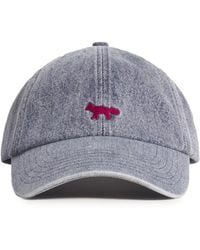 Maison Kitsuné - Fox Head Baseballkappe - Lyst